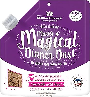 Nourriture lyophilisée stella & chewy's magic mary's riche en protéines sans céréales pour chats. La boutique en ligne DIAYTAR COTE D'IVOIRE se distingue par sa large sélection de produits, allant des électroménagers aux articles de mode, en passant par les produits high-tech, permettant ainsi aux consommateurs de trouver tout ce dont ils ont besoin sous un même toit.