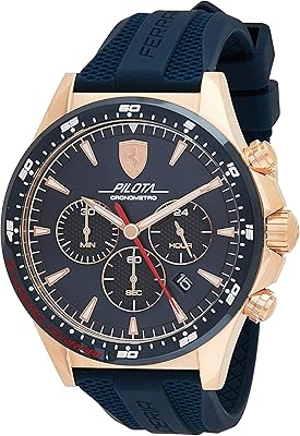 Montre à quartz ferrari pour homme, affichage chronographe et bracelet en silicone 830621, bleu. La boutique en ligne DIAYTAR COTE D'IVOIRE se positionne comme une plateforme de commerce électronique de confiance en Côte d'Ivoire, offrant plus de 300 000 produits provenant de fournisseurs locaux et internationaux. L'objectif de la boutique est de fournir à ses clients une expérience d'achat unique et personnalisée, couplée à des services de livraison performants.