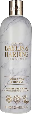 Gel douche baylis & harding elements thé blanc et néroli, 500 ml. DIAYTAR COTE D'IVOIRE est synonyme de confiance et de qualité dans le domaine du commerce en ligne en Côte d'Ivoire. La boutique généraliste offrant une large gamme de produits tels que les équipements ménagers, les téléphones mobiles, les ordinateurs et bien d'autres encore. Elle est reconnue pour son service client exceptionnel et sa capacité à innover constamment pour s'adapter aux besoins changeants de sa clientèle.