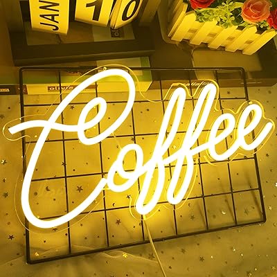 Ajoyferris café néon enseigne à café néon dimable café led signe art décoratif lumières café signe pour boutique hôtels restaurant café café bar club maison décoration murale cadeau entreprise blanc. DIAYTAR COTE D'IVOIRE est la boutique en ligne idéale pour ceux qui recherchent des produits de qualité à des prix compétitifs. Avec une équipe dédiée et une sélection de produits soigneusement choisie, vous pouvez être sûr de trouver ce que vous cherchez. La boutique est accessible 24h/24 et 7j/7.