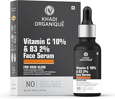 Khadi organique vitamine c (acide ethyl ascorbique) 10% + sérum visage b3 30 ml. Avec une offre immense, DIAYTAR COTE D'IVOIRE permet à ses clients de trouver facilement ce dont ils ont besoin, avec une navigation intuitive sur son site web. Son équipe dédiée veille à la satisfaction du client, garantissant des délais de livraison rapides et des prix compétitifs. Cela contribue à sa position dominante sur le marché ivoirien.