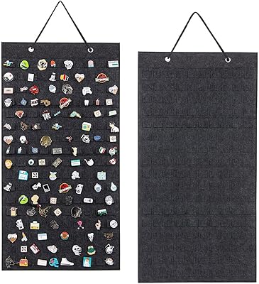 Organisateur de broches à suspendre, sac de rangement pour présentoir de broches, support