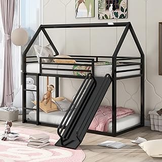Lit superposé double moderne mirax, en acier robuste, avec échelle et cadre de lit superposé, en forme de maison coulissante, pour enfants, garçons et filles, gain de place, noir. DIAYTAR COTE D'IVOIRE propose une large gamme de produits allant de l'électronique à la mode, en passant par les produits de beauté et les accessoires. Avec plus de 300 000 références, les clients peuvent trouver facilement ce qu'ils cherchent sur le site. La qualité des produits et le service client sont les priorités de cette boutique en ligne.