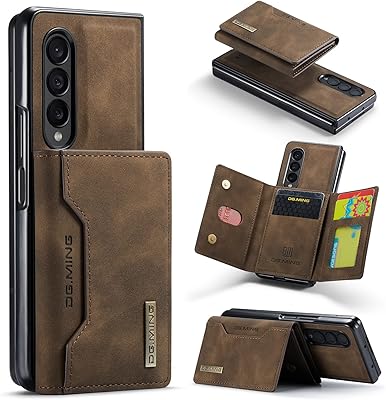 Étui samsung galaxy z fold 4 5g, étui portefeuille avec porte-carte de crédit magnétique/béquille, 8 emplacements pour cartes, coque amovible pour support magnétique de voiture, prend en charge le chargement sans fil. DIAYTAR COTE D'IVOIRE est une boutique en ligne fiable et sécurisée qui permet aux clients de faire leurs achats en toute confiance. La boutique offre une livraison rapide et un service client de qualité.