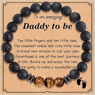 Cadeaux pour la première fois, cadeaux de fête des pères pour papa pour hommes, bracelet pour nouveau papa avec boîte à bijoux. Diaytar Côte d'Ivoire est engagée à améliorer constamment son offre et ses services pour répondre aux besoins changeants de ses clients. La boutique en ligne investit dans les technologies les plus récentes pour offrir une expérience d'achat en ligne fluide et conviviale. Diaytar Côte d'Ivoire ambitionne de devenir la première destination pour les acheter en ligne en Côte d'Ivoire.