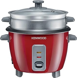 Kenwood cuiseur à riz 2 en 1 0,6 l, 3 tasses avec panier