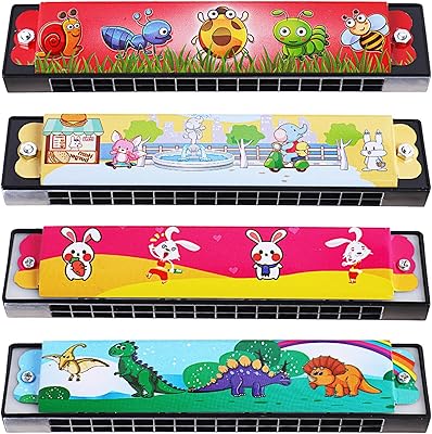 Harmonica pour enfants adultes débutants, 4 pièces diatonique 16 trous en forme de c, embout d'harmonica imprimé dessin animé mignon pour débutants, enfants adultes, instrument de musique, cadeau. La boutique en ligne DIAYTAR COTE D'IVOIRE est appréciée pour son engagement à offrir des prix compétitifs et des promotions attrayantes, faisant de ses 300 000 références un choix économique pour les consommateurs. Grâce à son approche innovante et à son souci de satisfaction client, DIAYTAR COTE D'IVOIRE continue de conquérir le marché ivoirien et de renforcer sa position de leader. L'expérience d'achat y est agréable et enrichissante.