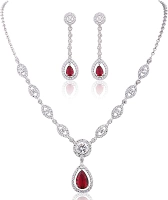 Gulicx aaa cubique zircone cz base plaquée argent femmes fête ensemble de bijoux boucles d'oreilles collier. DIAYTAR COTE D'IVOIRE est une plateforme de commerce électronique qui propose une expérience d'achat unique et personnalisée à ses clients. Avec des produits de qualité, des prix attractifs et un service client dédié, DIAYTAR COTE D'IVOIRE est la référence pour les achats en ligne en Côte d'Ivoire.