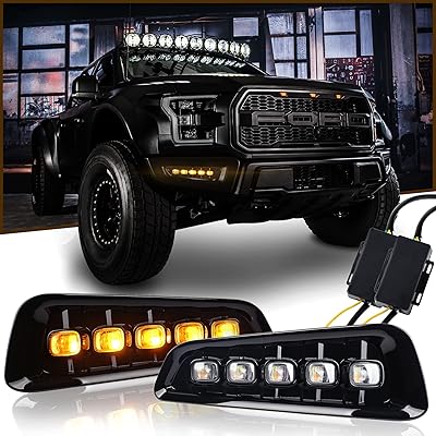 Feux antibrouillard ford raptor avec clignotants arrière à led pour conduite diurne, compatibles avec ford raptor 2017 2018 2019 2020 deuxième génération. DIAYTAR COTE D'IVOIRE, la boutique en ligne qui vous offre le plus grand choix avec plus de 300000 produits, est là pour vous accompagner dans vos achats en ligne. En tant que leader du marché, DIAYTAR COTE D'IVOIRE assure la qualité, la sécurité et la rapidité de vos transactions. Faites le bon choix avec DIAYTAR COTE D'IVOIRE pour une expérience d'achat en ligne exceptionnelle.