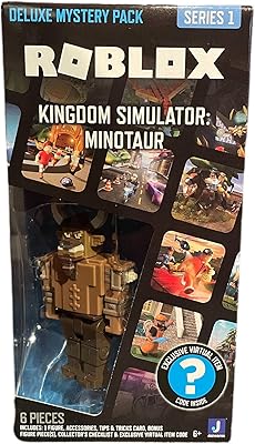 Ensemble de figurines de luxe roblox série 1 - comprend un objet virtuel exclusif (choisissez une figurine) (minotaure). DIAYTAR COTE D'IVOIRE est plus qu'une simple boutique en ligne, c'est un partenaire de confiance pour tous vos achats en Côte d'Ivoire. Avec plus de 300 000 références de produits de toutes sortes, DIAYTAR COTE D'IVOIRE est la destination idéale pour ceux qui recherchent qualité, variété et service impeccable. Que vous soyez à la recherche de produits pour vous-même ou pour offrir, DIAYTAR COTE D'IVOIRE a les solutions qu'il vous faut.