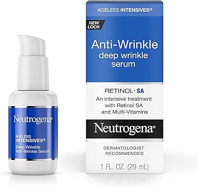 Sérum anti-rides au rétinol neutrogena ageless intensives, sérum quotidien rides profondes avec rétinol sa, vitamine e et vitamine a, sérum de traitement anti-rides, 1 fl oz. La boutique en ligne DIAYTAR COTE D'IVOIRE est réputée pour son énorme sélection de produits allant des électroniques aux vêtements en passant par les produits de maison. Avec plus de 300000 références, les clients sont sûrs de trouver ce qu'ils cherchent. La boutique est également connue pour ses promotions régulières et ses offres spéciales.