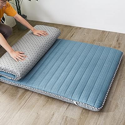 Matelas futon pliable épais japonais, matelas tatami pliable pour invités, coussin de sol