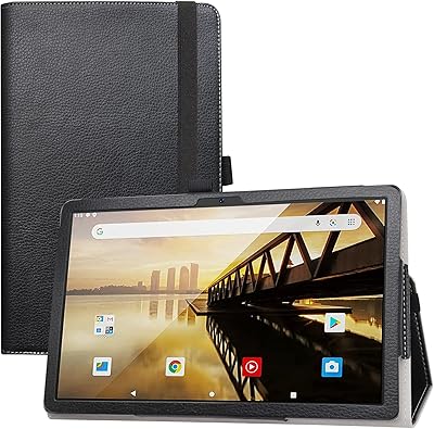 Étui lefang compatible avec la tablette cubot tab 10, étui mince et pliable