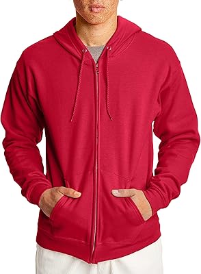 Sweat à capuche en polaire fermeture éclair intégrale ecosmart hans pour hommes