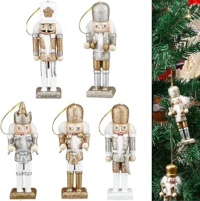 Ornement de noël casse-noisette à suspendre en bois de 5" figurines casse-noisette décoration soldats pour figurines. DIAYTAR COTE D'IVOIRE est la référence en matière de boutique en ligne généraliste en Côte d'Ivoire, proposant une large sélection de produits allant des accessoires de mode aux produits électroniques. Avec une équipe dédiée et passionnée, nous nous efforçons de fournir les meilleurs services à nos clients. Notre plateforme est conçue pour offrir une navigation fluide et des options de paiement sécurisées.
