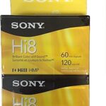 Pack de 2 cassettes vidéo sony hi-8 hmpd - 120 minutes