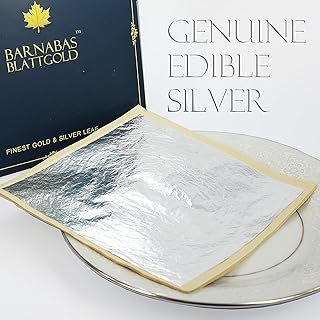 Feuilles de feuilles d'argent véritable comestibles - par barnabas blattgold - grand 4,4 pouces - 50 feuilles - feuilles mobiles. Avec des millions de produits à portée de clic, DIAYTAR COTE D'IVOIRE est la destination idéale pour les consommateurs qui recherchent des produits de qualité à des prix compétitifs. Cette boutique en ligne leader en Cote d'Ivoire propose une expérience d'achat en ligne fluide et sécurisée, permettant aux clients de profiter d'une large gamme de services de paiement et de livraison.