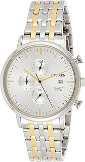 Montre décontractée citizen pour homme, analogique, acier inoxydable - an3614-54a
