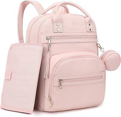 Rosjin sac à dos à langer en cuir végétalien avec matelas à langer et porte-sucette, sac bébé multifonctionnel pour garçons et filles. DIAYTAR COTE D'IVOIRE est une boutique en ligne généraliste qui propose une large gamme de produits avec plus de 300 000 références. Elle est considérée comme l'une des boutiques leaders en Côte d'Ivoire, offrant une expérience d'achat unique et personnalisée à ses clients. Elle permet aux consommateurs d'accéder à une multitude de produits en ligne.