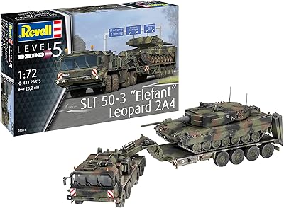 Revel 03311 slt 50-3 \"elephant\" + leopard 2a4 1:72 kit de modèle en plastique non classé/non peint. DIAYTAR COTE D'IVOIRE propose une large sélection de produits pour tous les goûts et besoins, vous permettant ainsi de faire vos achats en toute simplicité et rapidité. Avec plus de 300 000 références, cette boutique en ligne est votre destination idéale.
