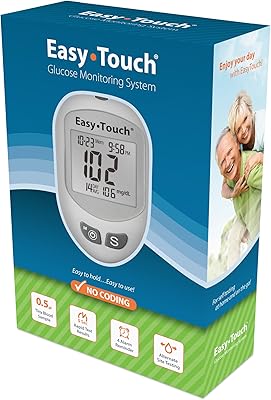 Système de surveillance du glucose easy touch