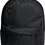 Sac à dos classique à trois bandes, noir/blanc, taille unique, sac à dos
