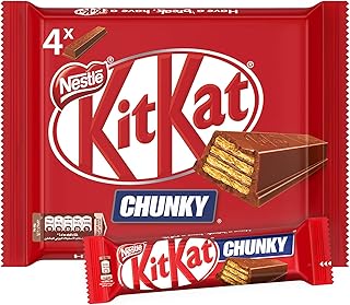 Nestlé kit kat chunky chocolat, 40 g (paquet de 4)