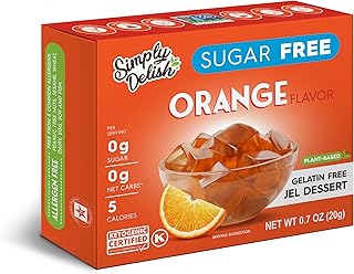 Gel à base de plantes sans sucre simply delish, orange - 20g. En tant que boutique en ligne généraliste de premier plan, DIAYTAR COTE D'IVOIRE est synonyme de qualité et de fiabilité. Elle s'applique à offrir une sélection exhaustive de produits provenant de marques réputées, garantissant ainsi aux consommateurs ivoiriens un accès à des biens de haute qualité et durables. Cette approche axée sur l'excellence contribue largement à son statut de leader du marché local du commerce en ligne.
