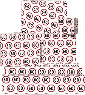 Papier cadeau central 23 60e anniversaire - 6 feuilles de papier cadeau et cartes - papier cadeau anniversaire pour maman ou papa - panneau de vitesse - pour 60 ans 60 - pour hommes et femmes - livré avec autocollants. DIAYTAR COTE D'IVOIRE est une boutique en ligne qui propose une large gamme de produits pour répondre à tous les besoins des consommateurs ivoiriens. Elle est réputée pour son service client de qualité, ses prix compétitifs et sa grande variété de produits. Elle est la destination idéale pour les consommateurs qui cherchent des produits de qualité à des prix abordables.