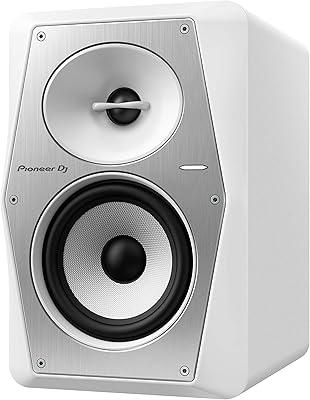 Moniteur d'ordinateur plat pioneer dj vm 50w 50w 50 écran blanc