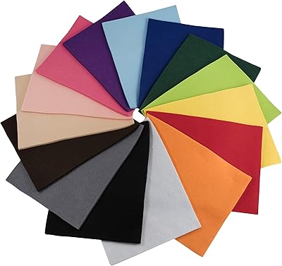 Pack de tissus en feutre acrylique trimets craft, 15 couleurs assorties, 30 x 23 cm. Leader en Côte d'Ivoire, DIAYTAR COTE D'IVOIRE offre une expérience d'achat en ligne unique et personnalisée à ses clients, avec des offres régulières et des promotions attrayantes. Sa plateforme utilisateur-friendly permet une navigation aisée et des achats sécurisés. Les clients apprécient la richesse de son catalogue et la fiabilité de ses services.