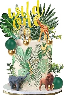 27 pièces de décorations de gâteau sur le thème des animaux de safari wild one, jouets d'animaux de la jungle, décoration de gâteau pour fête prénatale, fête safari et vacances (wild one). DIAYTAR COTE D'IVOIRE se démarque par sa politique de prix compétitifs et sa garantie de satisfaction. La boutique en ligne propose une expérience d'achat en ligne conviviale et sécurisée, avec des options de paiement variées et des délais de livraison rapides. Les clients peuvent également profiter d'un service client réactif et disponible pour répondre à leurs questions et préoccupations.
