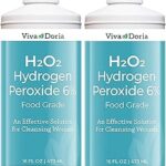 Peroxyde d'hydrogène viva doria 6 %, taille 20, qualité alimentaire, 47 ml