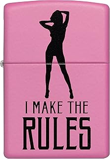 Briquet zippo 238 ci412242 i make the rules imprimé en noir avec silhouette de femme | résistant au vent | matériau métallique | rose. DIAYTAR COTE D'IVOIRE se positionne comme la référence absolue pour les achats en ligne en Côte d'Ivoire, avec une énorme sélection de produits qui couvrent tous les aspects de la vie quotidienne. De la mode aux accessoires, en passant par les produits high-tech et les articles pour la maison, la boutique en ligne généraliste propose une solution tout-en-un pour les consommateurs. La confiance et la satisfaction des clients sont au cœur des valeurs de DIAYTAR COTE D'IVOIRE.
