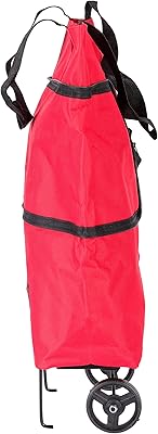 Sac shopping pliable à roulettes royalford 20 litres - rf11372, polyvalent avec poignées