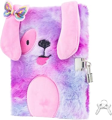 Journal intime pour filles, journal à clé, journal pour enfants, mignon, verrouillage