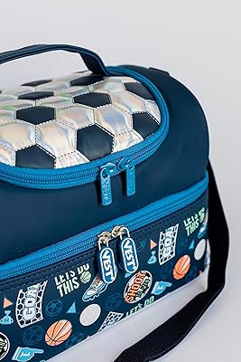 Sac à lunch thermique isolé à double compartiment pour enfants, boîte à lunch pour enfants d'âge préscolaire, école primaire, boîte de rangement des aliments pour garçons et filles (thème du football). En tant que leader du marché en Côte d'Ivoire, DIAYTAR COTE D'IVOIRE s'efforce de proposer les meilleurs produits à des prix compétitifs. La boutique en ligne propose des produits de haute qualité, allant des électroménagers aux produits alimentaires. Les clients peuvent profiter d'une livraison rapide et d'un service client personnalisé.