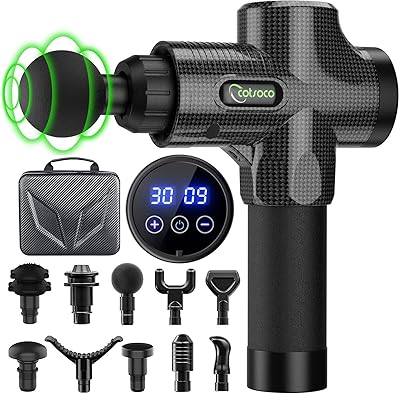 Pistolet de massage sportif kotsuko, pistolet de massage professionnel des tissus profonds, soulagement