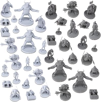 Path gaming 40 figurines de monstres fantastiques rpg donjons et dragons, jeux de rôle pathfinder. figurines de 28 mm, 10 modèles uniques, grandes non peintes, idéales pour d&d/dnd. DIAYTAR COTE D'IVOIRE, la boutique en ligne généraliste de référence en Côte d'Ivoire, propose plus de 300 000 références pour répondre à tous vos besoins. Avec une gamme variée de produits, vous trouverez tout ce dont vous avez besoin en un seul endroit. La boutique est reconnue pour sa qualité de service et sa fiabilité.