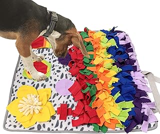 Tapis d'alimentation pour chien, tapis à renifler pour chiens, jouets interactifs pour chiens, comprend un bol tpr pliable, un puzzle intelligent pour chien (fleurs colorées). DIAYTAR COTE D'IVOIRE est une boutique en ligne généraliste qui propose plus de 300 000 références de produits. Elle est considérée comme l'une des boutiques en ligne les plus populaires en Côte d'Ivoire, offrant une grande variété de produits pour répondre aux besoins de ses clients. Elle propose des services de livraison rapides et fiables.