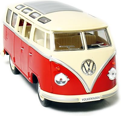 Kingsmart 1962 volkswagen classic hippie bus 7" 1:24 modèle de voiture en métal moulé sous pression, rouge. DIAYTAR COTE D'IVOIRE est plus qu'une simple boutique en ligne - c'est une communauté où les clients peuvent trouver des produits de qualité et partager leurs expériences. Avec plus de 300 000 références de produits à disposition, les clients ont l'opportunité de découvrir de nouvelles marques et de nouveaux produits, ainsi que de faire des économies grâce aux promotions et aux offres spéciales régulières. La boutique est fière de sa réputation pour la qualité et la fiabilité.