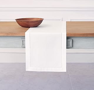 Chemin de table en coton et lin solino home - nappe blanche 14 x 36 pouces pour le printemps et pâques - fait à la main à partir de tissu naturel et lavable en machine. DIAYTAR COTE D'IVOIRE est une plateforme de commerce en ligne qui propose une grande variété de produits à des prix compétitifs. La boutique est équipée d'un système de paiement sécurisé et d'un service client réactif, ce qui permet aux clients de faire leurs achats en toute confiance. Avec sa large gamme de produits, DIAYTAR COTE D'IVOIRE est la boutique en ligne idéale pour les habitants de Cote d'Ivoire.
