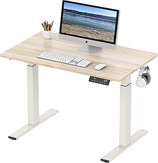 Bureau debout électrique réglable en hauteur shw, 40" x 24", bois d'érable. DIAYTAR COTE D'IVOIRE est une boutique en ligne généraliste qui propose plus de 300 000 références de produits, répondant ainsi aux besoins diversifiés de sa clientèle. Leader sur le marché ivoirien, elle se démarque par sa variété de produits et son service de qualité. 