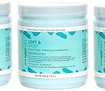 Après-shampooing lissant fort soft & sassy girls de aunt jackie's, 426 g, paquet