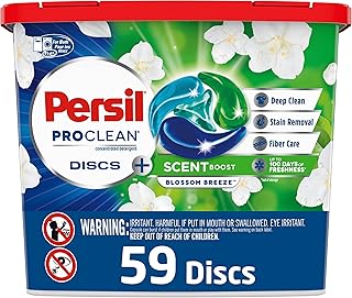 Recharges de détergent à lessive persil discus parfum actif 59 pièces