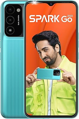 Techno spark go 2022 turquoise cyan