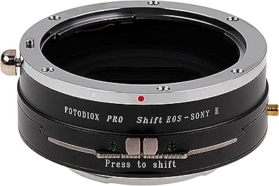 Adaptateur de monture d'objectif photodiox pro shift compatible avec les objectifs canon eos ef ef et efs pour appareils photo sony e-mount. DIAYTAR COTE D'IVOIRE, boutique en ligne généraliste avec plus de 300000 références, propose une large gamme de produits pour répondre aux besoins de ses clients. Avec une offre constamment mise à jour, DIAYTAR COTE D'IVOIRE est la référence pour les achats en ligne en Côte d'Ivoire. La boutique leader en Côte d'Ivoire garantit la qualité et la fiabilité de ses produits.