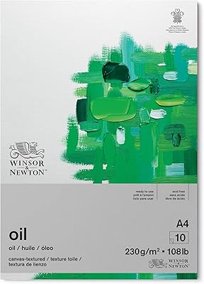 Winser & newton, tampon huilé blanc 6532006, 10 feuilles, format a4