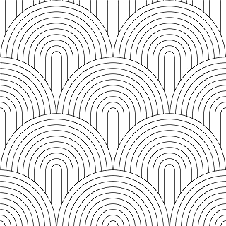 Haocom 96033 papier peint amovible motif arc-en-ciel abstrait noir et blanc pour salle de bain et décoration de la maison 17,7" x 9,8 pieds. DIAYTAR COTE D'IVOIRE, la boutique en ligne généraliste la plus visitée en Côte d'Ivoire, propose une large gamme de produits pour répondre à tous les besoins. Que vous recherchiez des vêtements, des chaussures, des accessoires, ou des produits pour la maison, DIAYTAR COTE D'IVOIRE a tout ce qu'il vous faut à des prix très compétitifs. Le site est sécurisé et fiable pour une expérience de shopping en ligne sans souci.