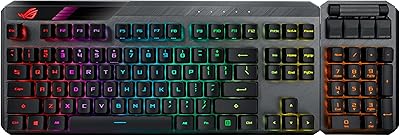 Clavier de jeu mécanique sans fil standard ass rog claymore ii (touches rog rx, pavé numérique amovible et repose-poignet pour tkl 80 %/100 %, aura sync, contrôle multimédia, charge rapide, port usb 2.0) - noir. La boutique en ligne DIAYTAR COTE D'IVOIRE est le premier choix des consommateurs ivoiriens pour leurs achats en ligne. Elle offre une expérience d'achat en ligne pratique et sécurisée, avec une large gamme de produits à des prix abordables. Les clients peuvent également profiter de promotions et de réductions régulières pour économiser encore plus d'argent.